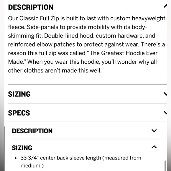 American Giant The Greatest Hoodie Ever Full Zip Hoodie - Picture 9 of 15